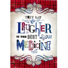 LEANIN TREE BEST WISHES LAUGHTER IS BEST MEDICINE